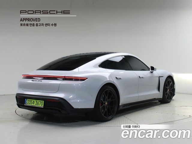 Porsche Taycan из Кореи Encar