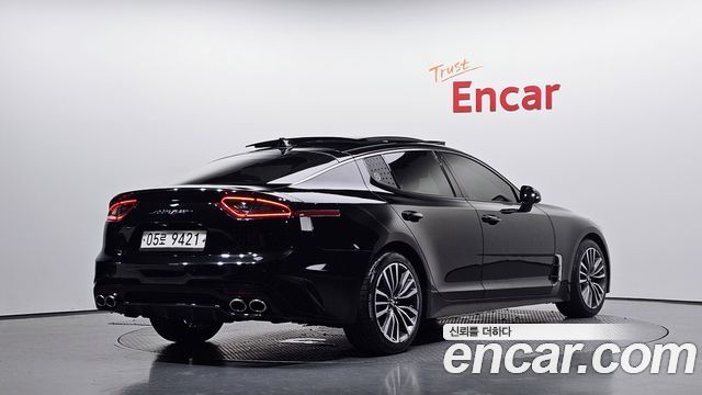 Kia Stinger из Кореи Encar