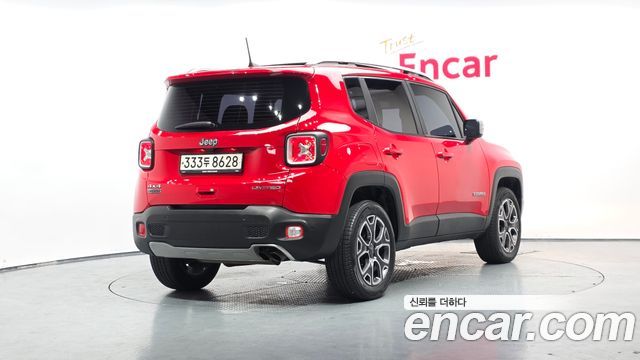 Jeep Renegade 2.0 Diesel Limited AWD — пробег 76 834 км — фото 2 из 5
