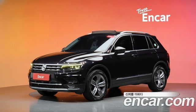Volkswagen Tiguan из Кореи Encar