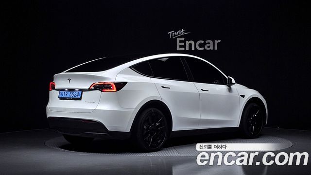 Tesla Model Y из Кореи Encar