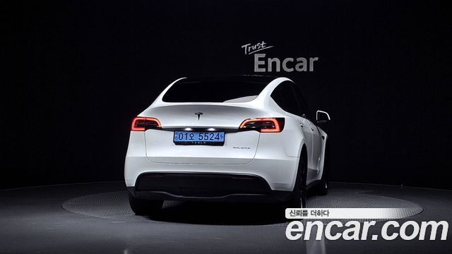 Tesla Model Y из Кореи Encar