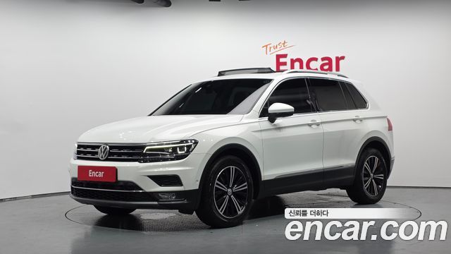 Volkswagen Tiguan из Кореи Encar