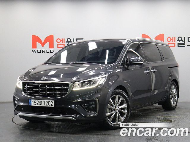 Kia Carnival из Кореи Encar