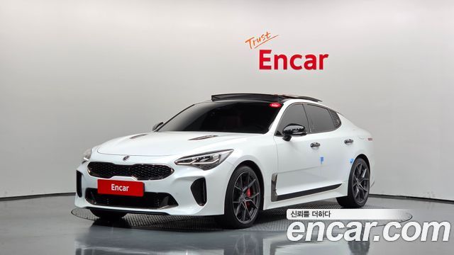 Kia Stinger из Кореи Encar