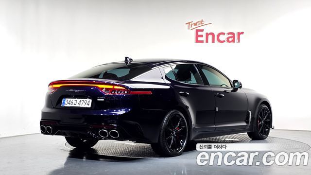 Kia Stinger из Кореи Encar