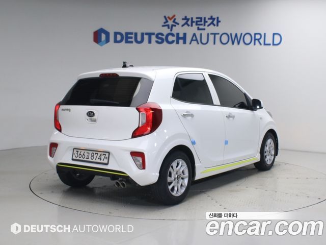 Kia morning из Кореи Encar