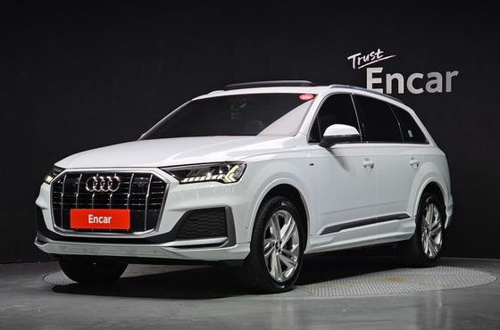Audi Q7 45 TDI Quattro Premium — пробег 105 971 км — фото 1 из 5
