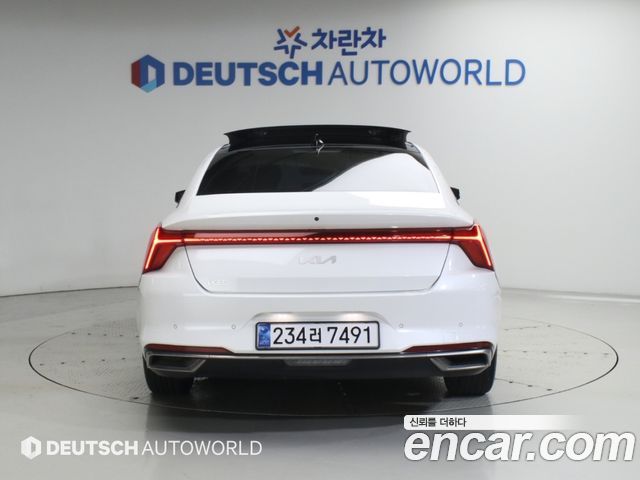 Kia K8 из Кореи Encar