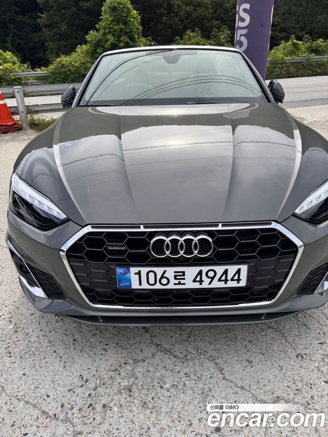 Audi A5 45 TFSI Quattro Cabriolet — пробег 8 200 км — фото 1 из 5