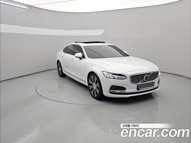 Volvo S90 T8 AWD Ultimate Bright — пробег 124 944 км — фото 3 из 5