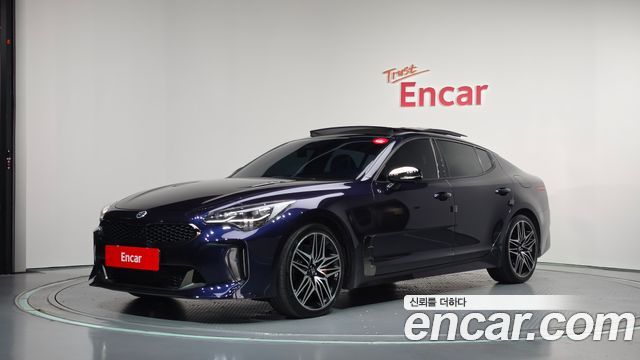 Kia Stinger из Кореи Encar