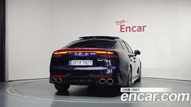 Kia Stinger из Кореи Encar