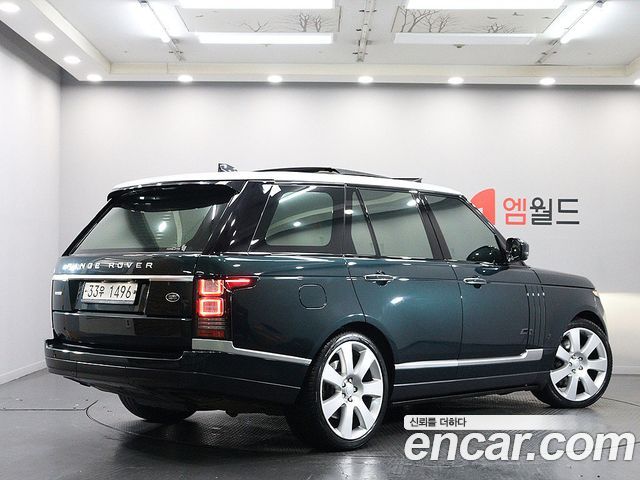 Land Rover Range Rover из Кореи Encar