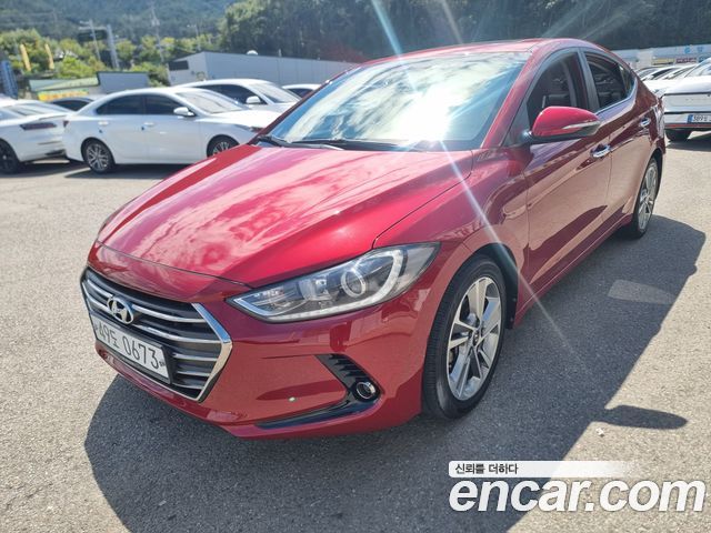 Hyundai AVANTE из Кореи Encar