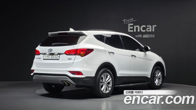 Hyundai Santafe из Кореи Encar