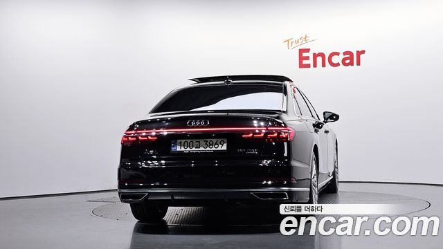 Audi A8 55 TFSI Quattro LWB — пробег 96 637 км — фото 4 из 5
