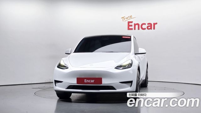 Tesla Model Y из Кореи Encar