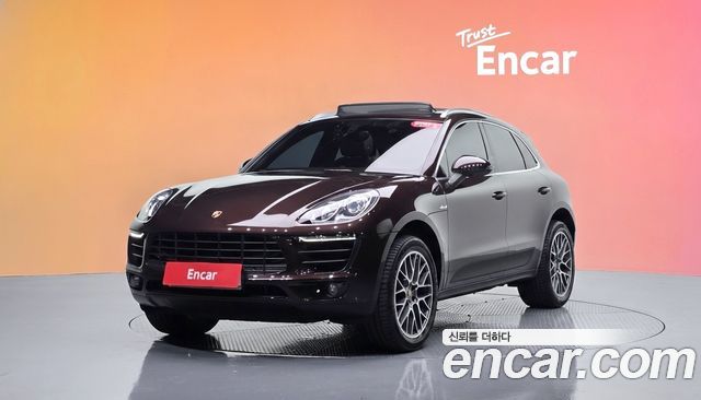 Porsche Macan из Кореи Encar