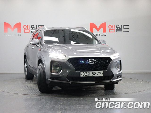 Hyundai Santafe из Кореи Encar