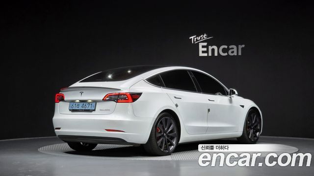 Tesla Model 3 из Кореи Encar