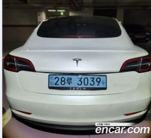Tesla Model 3 из Кореи Encar