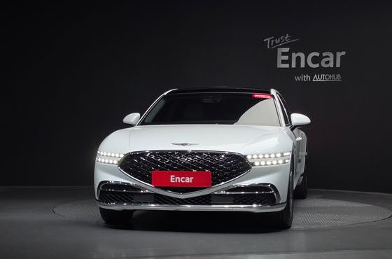 Genesis G90 Gasoline 3.5 Turbo e-S/C AWD LWB — пробег 64 583 км — фото 3 из 5
