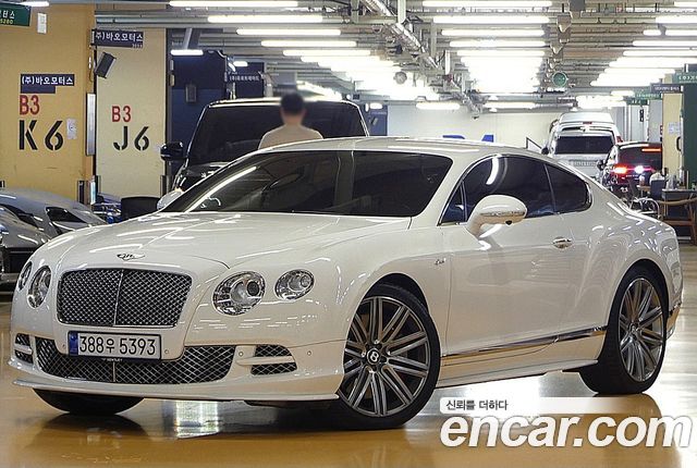 Bentley Continental из Кореи Encar