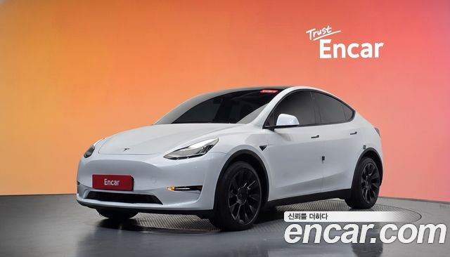 Tesla Model Y из Кореи Encar
