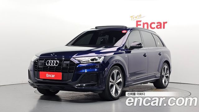 Audi Q7 55 TFSI Quattro Premium — пробег 75 388 км — фото 1 из 5