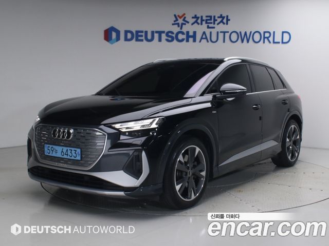 Audi Q4 e-tron 40 Premium — пробег 95 608 км — фото 1 из 5