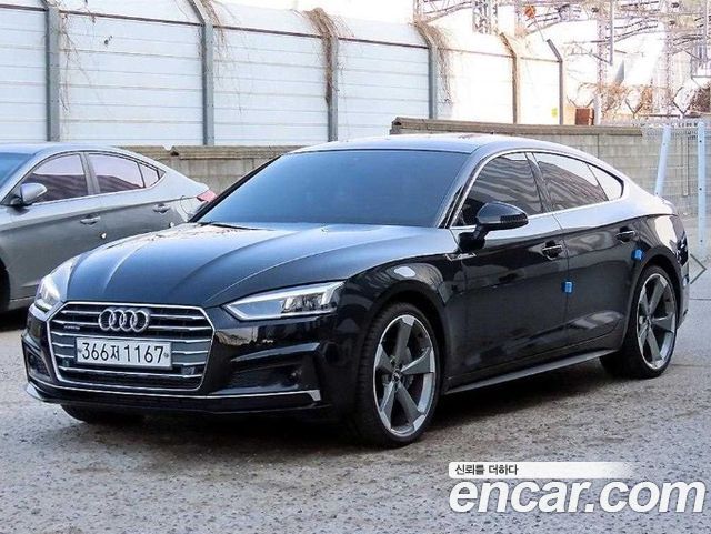 Audi A5 45 TFSI Quattro Premium Sportback — пробег 68 636 км — фото 1 из 5