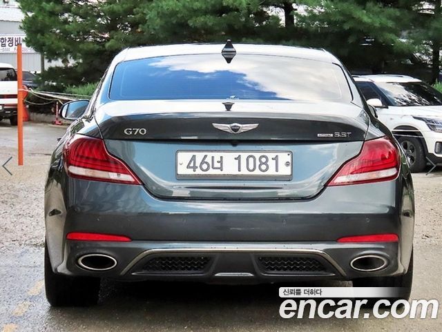 Genesis G70 из Кореи Encar