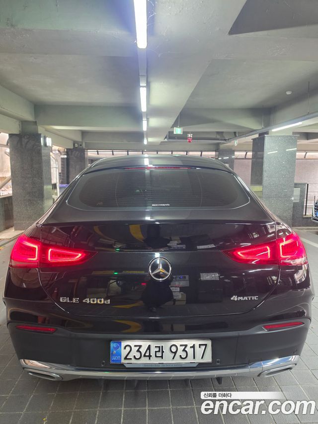 Mercedes-Benz GLE-Class GLE400d 4MATIC Coupe — пробег 28 900 км — фото 4 из 5