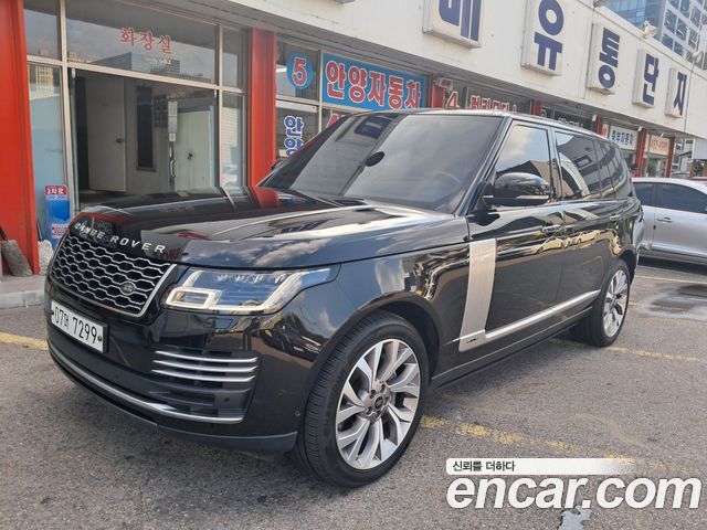 Land Rover Range Rover из Кореи Encar