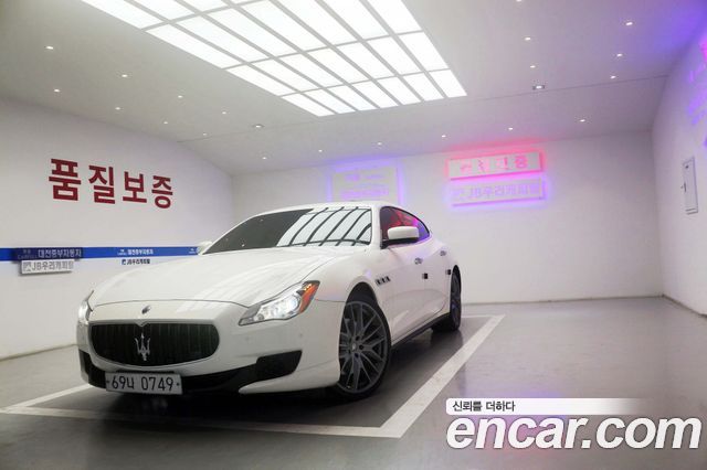 Maserati Quattroporte из Кореи Encar