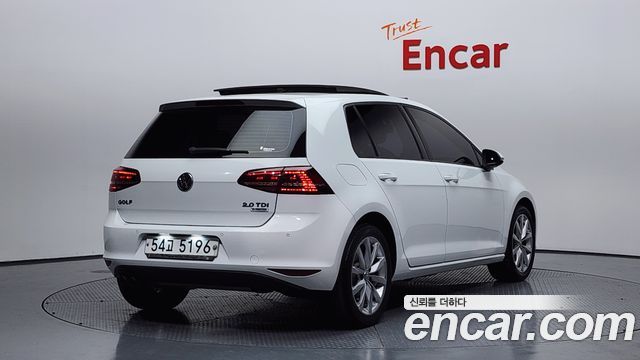 Volkswagen Golf из Кореи Encar