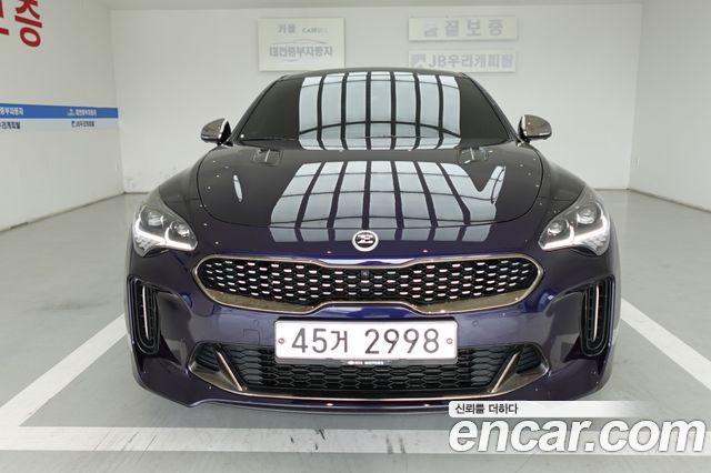 Kia Stinger из Кореи Encar
