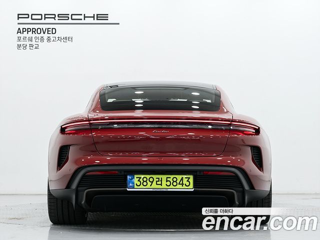 Porsche Taycan из Кореи Encar
