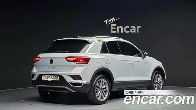 Volkswagen T-Roc из Кореи Encar