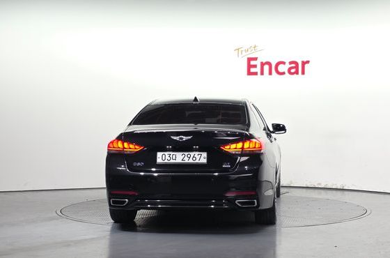 Genesis G80 3.3 GDI AWD Luxury — пробег 124 029 км — фото 4 из 5