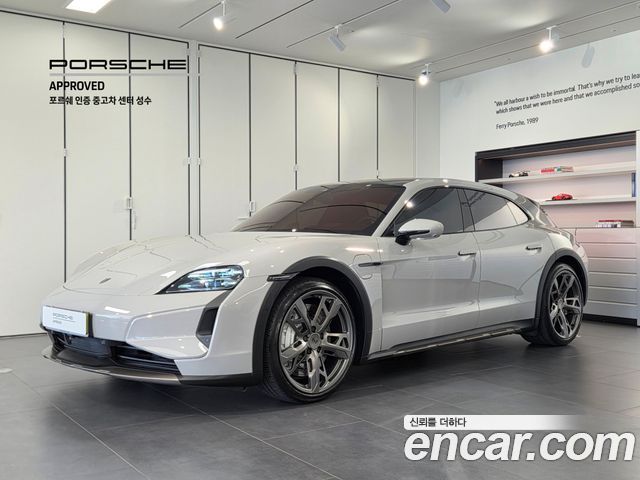 Porsche Taycan из Кореи Encar