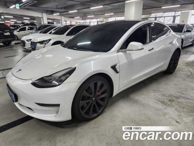 Tesla Model 3 из Кореи Encar