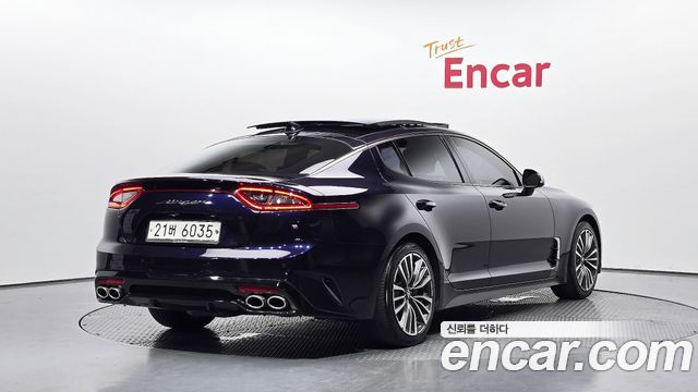Kia Stinger из Кореи Encar