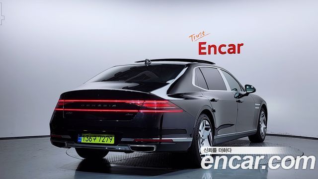 Genesis G90 Gasoline 3.5 Turbo e-S/C AWD LWB — пробег 62 440 км — фото 2 из 5