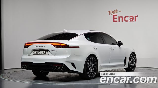 Kia Stinger из Кореи Encar