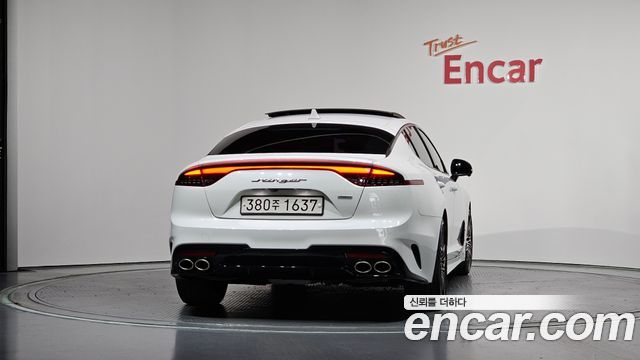 Kia Stinger из Кореи Encar