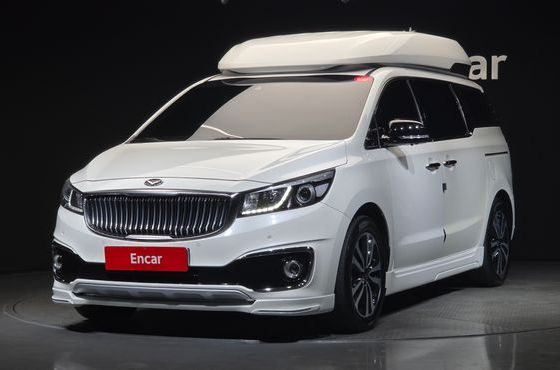 Kia Carnival Gasoline 9-seater Hi-Limousine Noblesse — пробег 156 425 км — фото 1 из 5