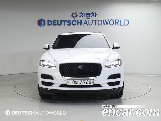 Jaguar F-PACE из Кореи Encar