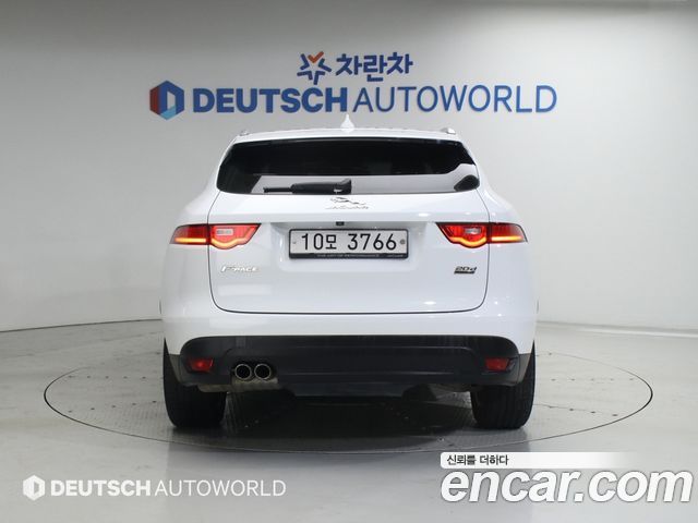 Jaguar F-PACE из Кореи Encar